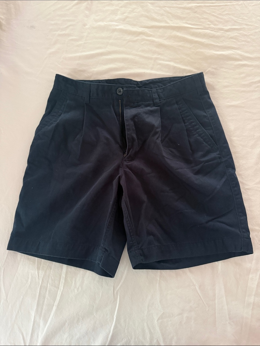 Navy Men's Dress Shorts
